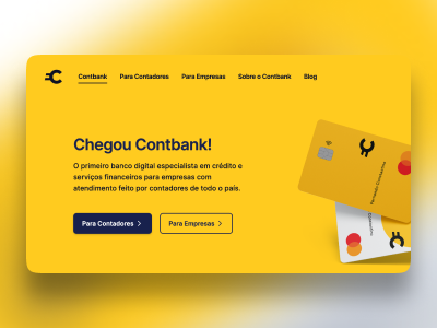 Contbank - Site Institucional