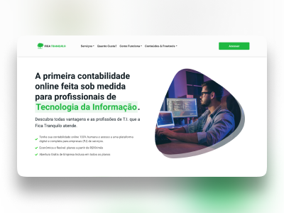 Fica Tranquilo Contabilidade Online - Site Institucional